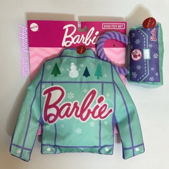 Barbie Jacket And Handbag For Dog Toy Set NWT - Picture 1 of 8